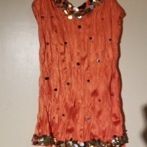 Womens Sequined Summer size L